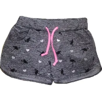 Dívčí kraťasy S&D DÍVČÍ KRAŤASY "HEARTS&FLAMINGOES" Barva: růžová, Velikost: 164