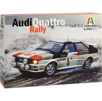 Plastikový model Italeri Audi Quattro Rally 1:24