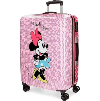 JoummaBags Cestovní kufr ABS Minnie 69 cm Rombos
