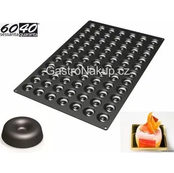 Nádoba na pečení Forma silikonová 60x40 skupinová 77x Mini Savarin Sleva 320Kč