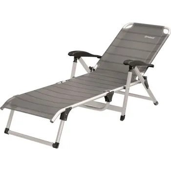 kempingová židle Outwell Devon Lounger šedá