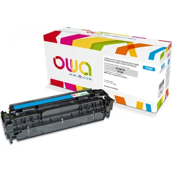 Tiskárna OWA Armor toner kompatibilní s HP CF381A, 2700st, modrá/cyan