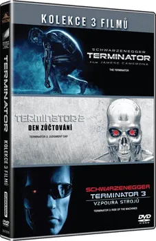 DVD film DVD Terminator: Kolekce 1-3 (2018) 3 disky