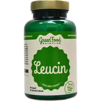 Aminokyselina Green Food nutrition Leucin 90 cps.