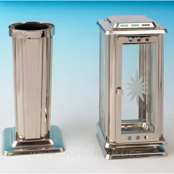 Smuteční dekorace Hřbitovní lampa a váza g9