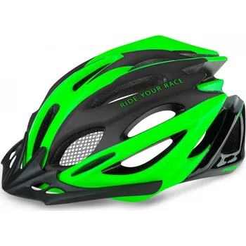 Cyklistická přilba R2 Pro-Tec ATH02P černá/zelená L