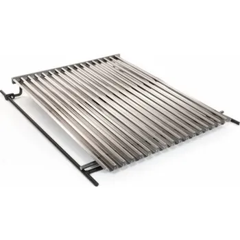 Grilovací rošt Rošt grilovací půlený drážkovaný 585x460 mm pro pece Pira 120 LUX Split