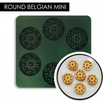 Forma na pečení Forma Belgické vafle kulaté MINI vaflovače Posner Multi