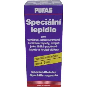 Průmyslové lepidlo Lepidlo na vinylové, strukturované a těžké tapety Pufas AKA Speciál 200 g