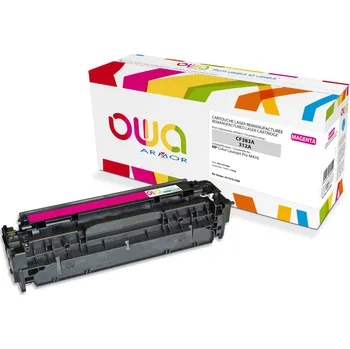 Tiskárna OWA Armor toner kompatibilní s HP CF383A, 2700st, červená/magenta