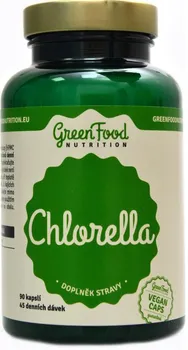 Přírodní produkt Green Food Nutrition Chlorella 90 cps.