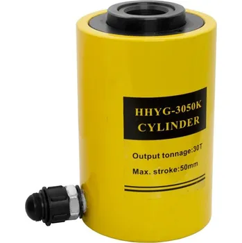 zvedák Hydraulický zvedací válec s dutým pístem HHYG-3050K