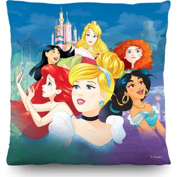 Polštář Dekorační polštář Princezny 40x40cm CND 3123