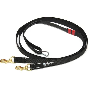 Vodítko pro psa Vodítko Kainpo s amortizérem pro dva psy (délka 3m)