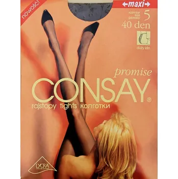 Dámské punčochy Dámské punčochové kalhoty PROMISE, vel. 2, 3, 4, 5 - 40 den (40 den)