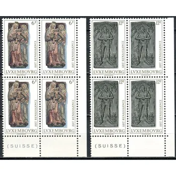 Poštovní známka (1976) MiNr. 933 - 934 ** - Lucembursko - 4-bl - Architektura: Renesance