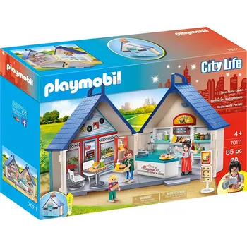 Stavebnice Playmobil Playmobil 70111 Přenosné občerstvení