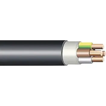 elektrický kabel Instalační kabel CYKY-J 4x1,5, metrážové zboží