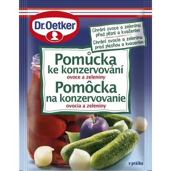 Přisada na vaření a pečení Dr. Oetker Pomůcka ke konzervování ovoce a zeleniny 5 g