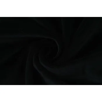 Galanterie Kojenecký plyš, černá, látky, metráž