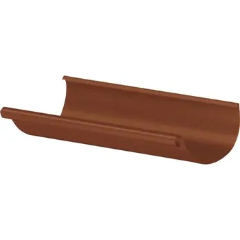 okap Okapový žlab PRECIT 125 mm plechový délka 2000 mm 3009 oxidovaná červená