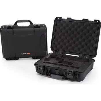 NANUK - Odolný kufr model 910 2UP Classic Pistol - černá