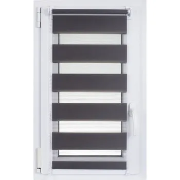 Roleta Roleta Den a Noc tmavě hnědá 7x150 cm