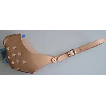 Náhubek pro psa Kožený náhubek FILA - doprodej