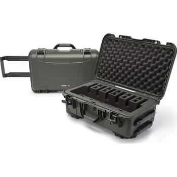 NANUK - Odolný kufr model 935 6UP Pistol - zelený