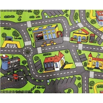 Koberec Dětský koberec Město City life 133 x 165 cm