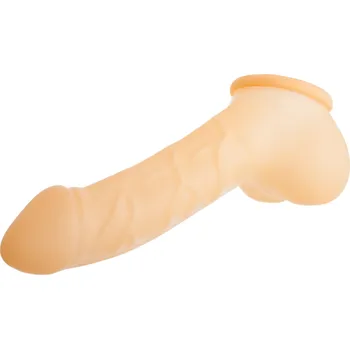 Návlek na penis Toylie Latex Penis Sleeve Carlos 15cm Semitransparent