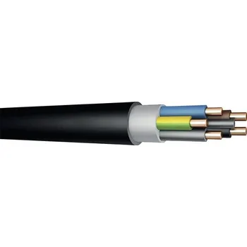 elektrický kabel Kabel CYKY-J 5Cx1,5 mm² černý 25 m