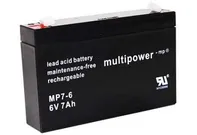 Multipower Pb akumulátor 6 V/7,0 Ah