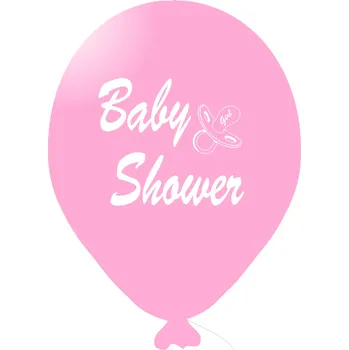 Party dekorace Baby Shower balónek světle růžový holka Balonky.cz 1399800