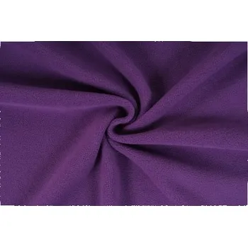 Fleece, micropolar 240g fialová, látky, metráž - II. JAKOST