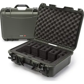 NANUK - Odolný kufr model 925 4UP Pistol - zelený