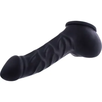 Návlek na penis Toylie Latex Penis Sleeve Franz 14cm Black