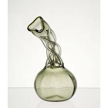 Váza Sklárna Jakub Zdobená úzká váza Kutrolf 4 dcl