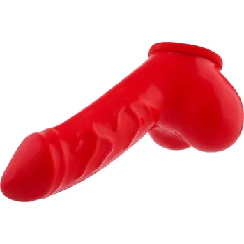 Návlek na penis Toylie Latex Penis Sleeve Danny 11,5cm Red
