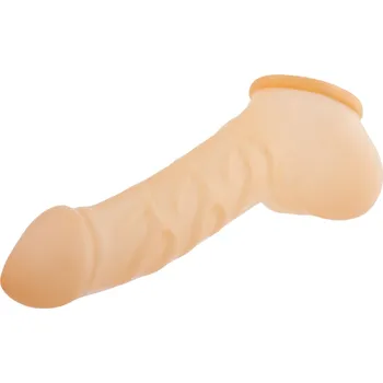 Návlek na penis Toylie Latex Penis Sleeve Franz 14cm Semitransparent