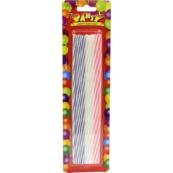 Dortová svíčka Dortové svíčky - 20 ks - PK106-10