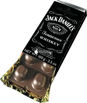 Čokoláda Goldkenn Jack Daniel's Whisky 37 % mléčná plněná 100 g