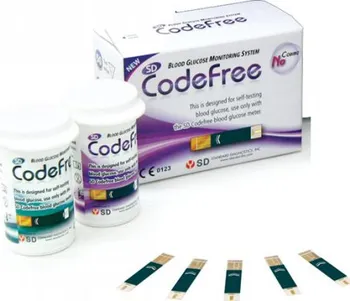 Testovací proužek do glukometru Celimed Testovací proužky pro SD Codefree 50 ks