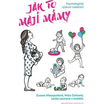 Jak to mají mámy: Psychologický výzkum mateřství - Zuzana Masopustová (2018, brožovaná)