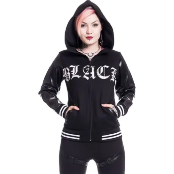 Dámská mikina mikina s kapucí dámské - TEAM BLACK - HEARTLESS - POI822 - XL