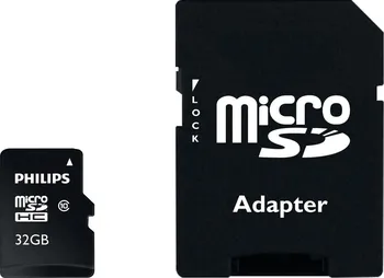 Paměťová karta Philips microSDHC 32 GB Class 10 (FM32MP45B)