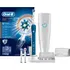 Elektrický zubní kartáček Braun Oral B Smartseries 5000 Crossaction tmavě modrý