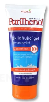 Přípravek po opalování Vivaco Panthenol 10% zklidňující gel 200 ml