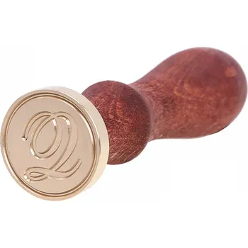 Pečeť Pečetní razítko do vosku s písmeny abecedy - ručně psané Q