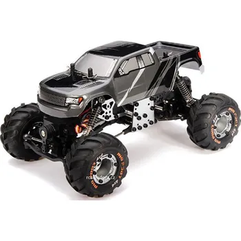 RC model auta RCskladem Super mini Rock Crawler RTR 1:24 šedo/černé